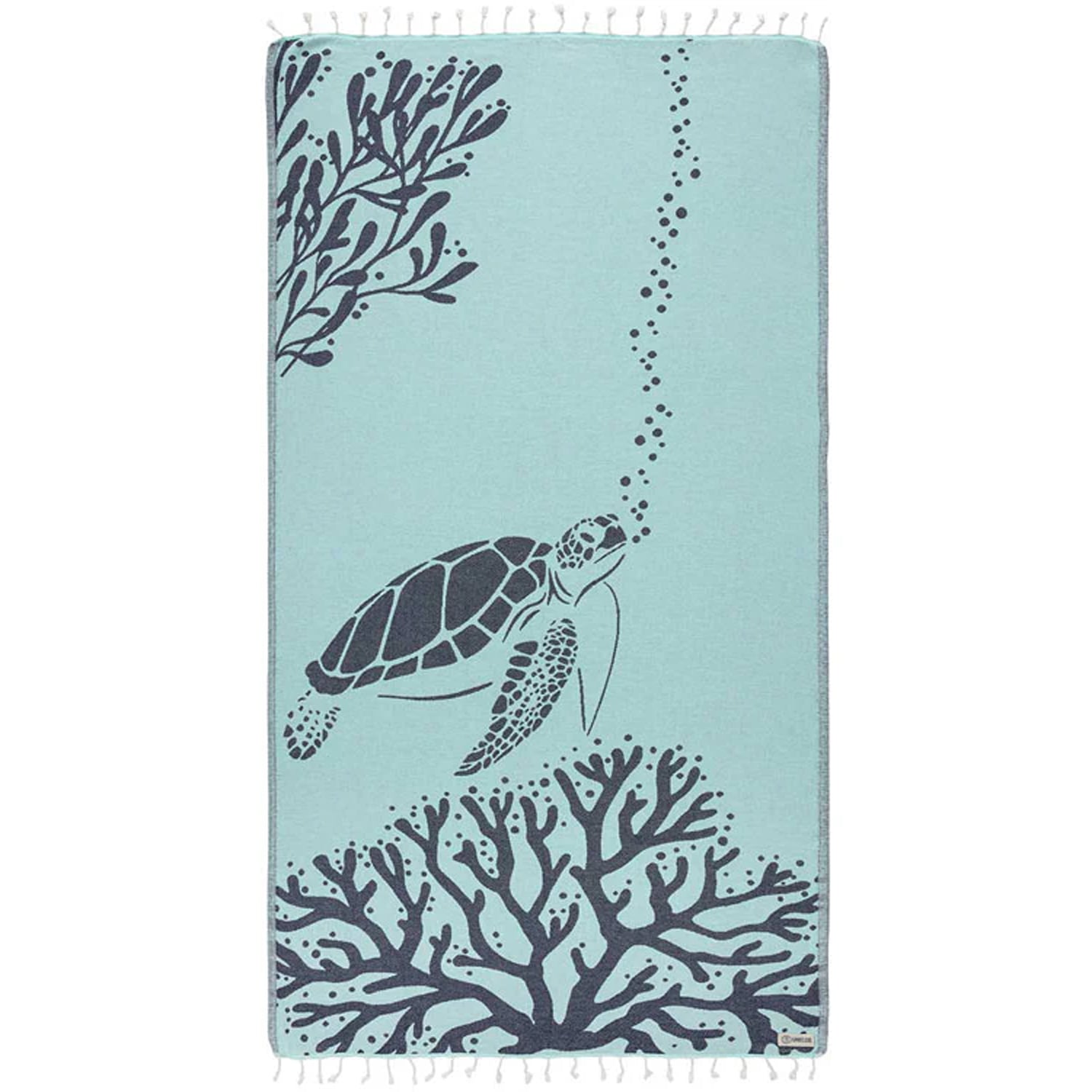 Sand Cloud Bubbles Turtle Beach Towel