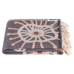 Sand Cloud Mrs Shark Discovery Shark Week Beach Towel Folded Thumbnail}