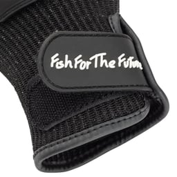 Riffe Holdfast Cut Resistant Gloves With Strap: strap close-up Thumbnail}