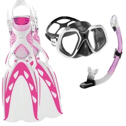 Mares X-Stream Snorkeling Package - Pink Set Thumbnail}