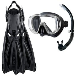 TUSA Solla Snorkeling Package- black set Thumbnail}
