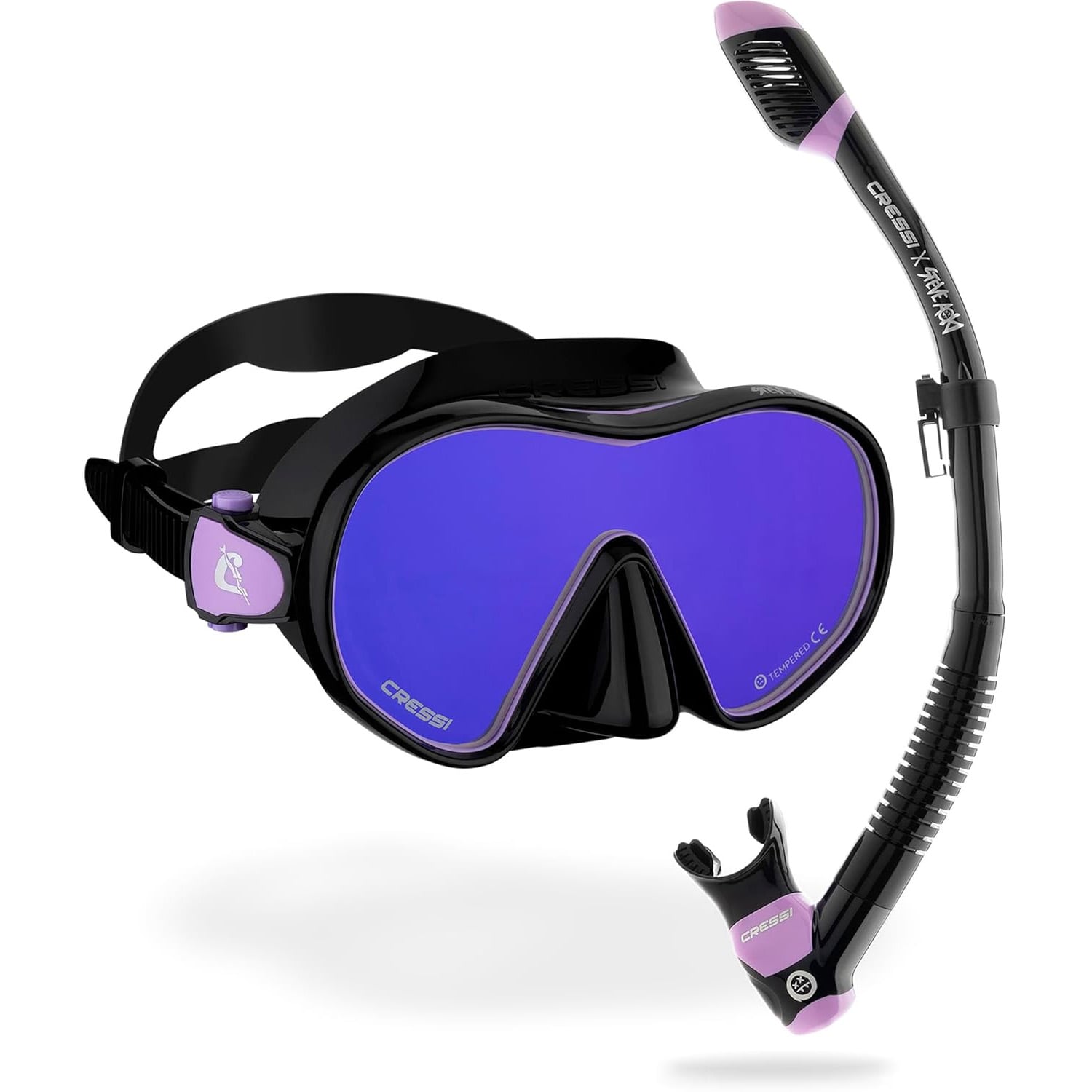 Cressi x Steve Aoki HiROQUEST Edition - Hyro Snorkeling Set